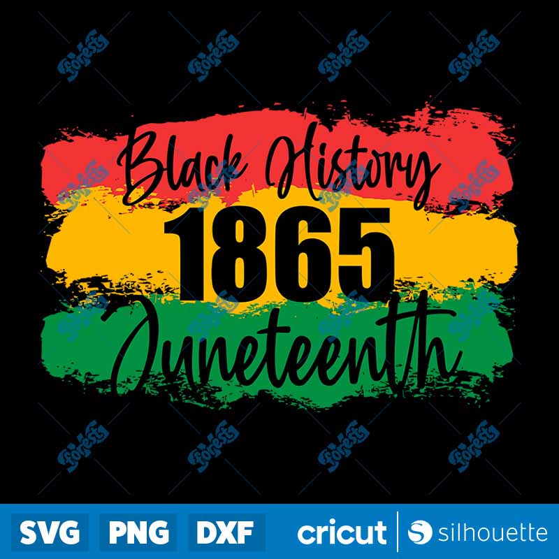 Juneteenth 1865 SVG