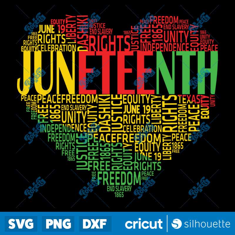 Juneteenth Girl SVG