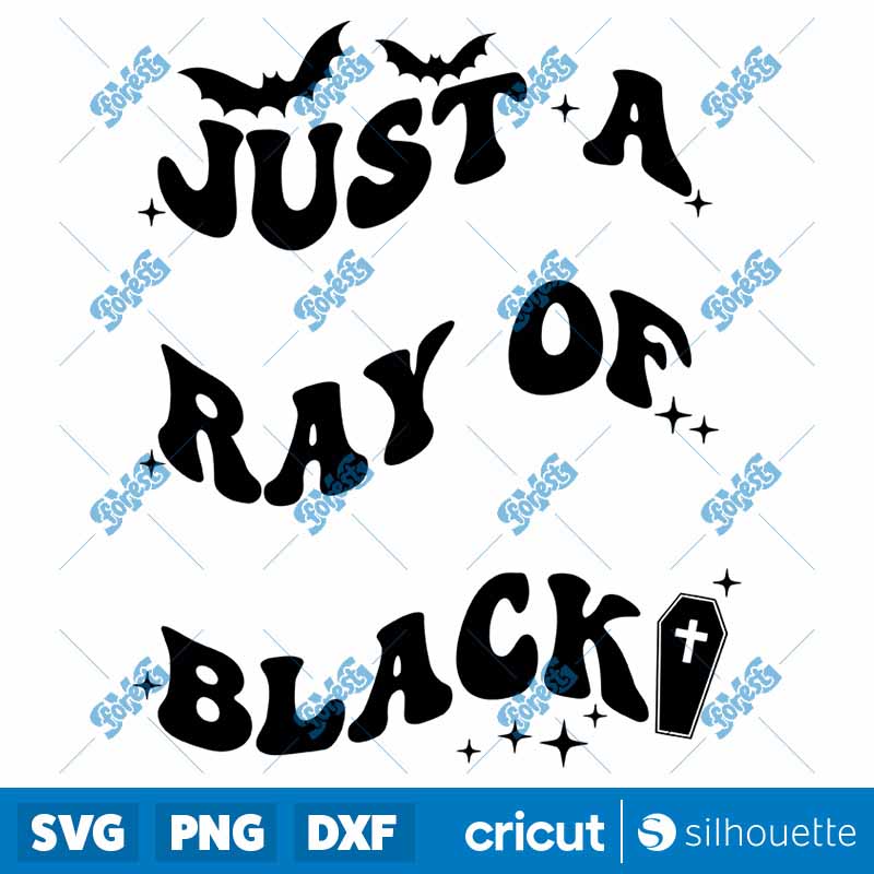 Just A Little Ray Of Pitch
  Black SVG