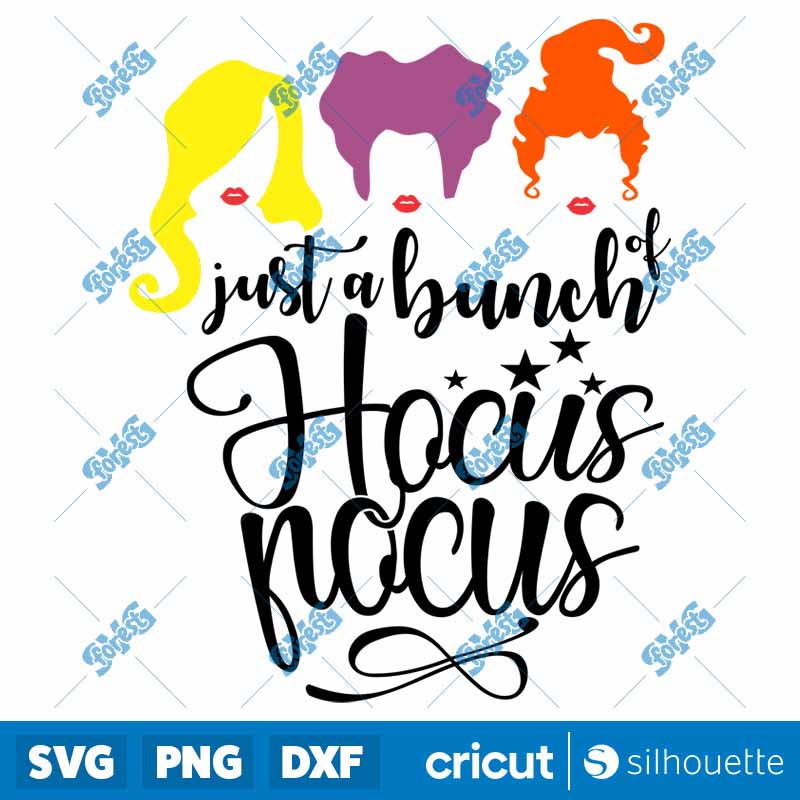 Just Bunch Of Hocus Pocus
  Halloween SVG