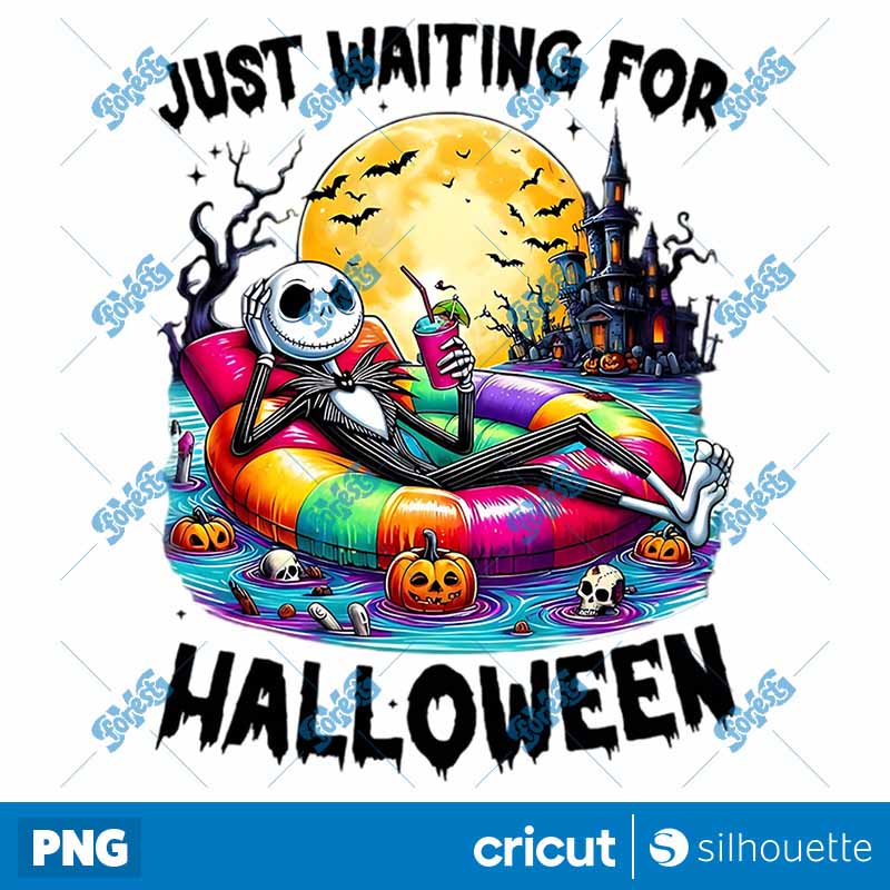 Just Waiting For Halloween PNG