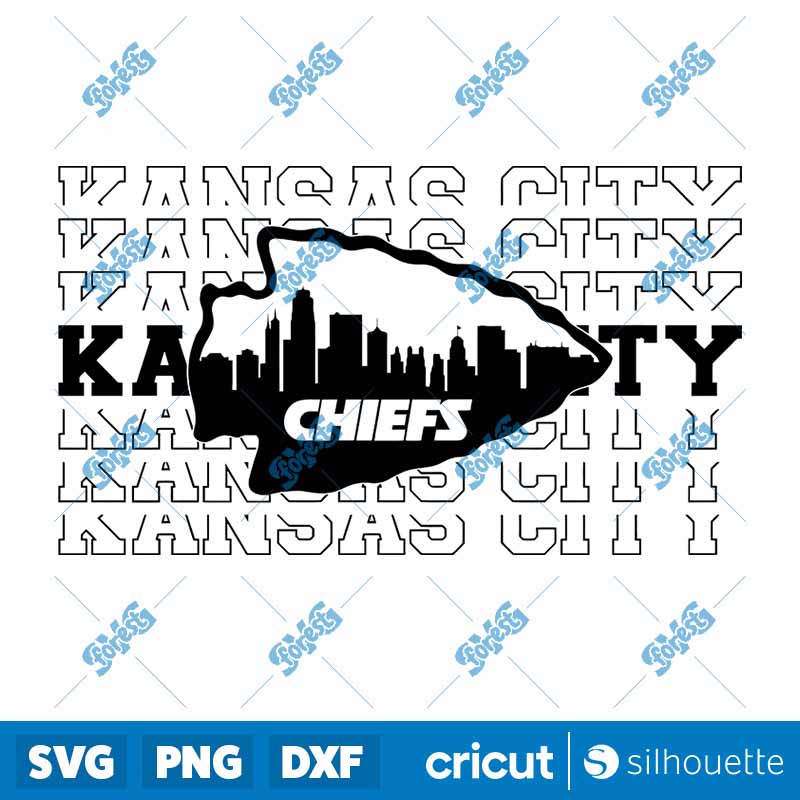 Kansas City Chiefs Logo
  Skyline SVG