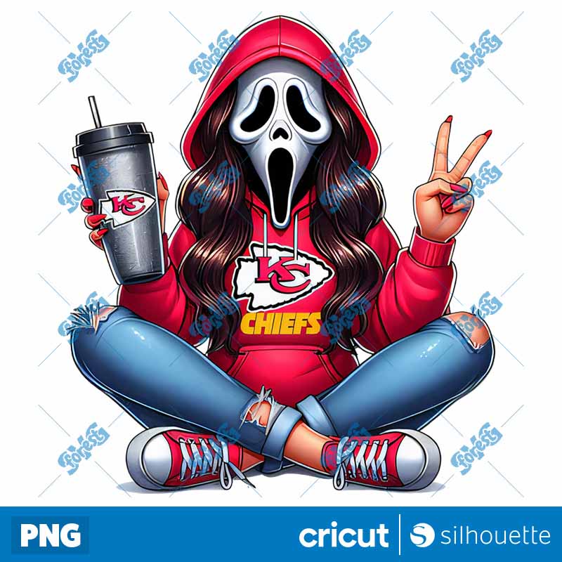 Kansas City Chiefs Movie Ghost
  Girl Football PNG