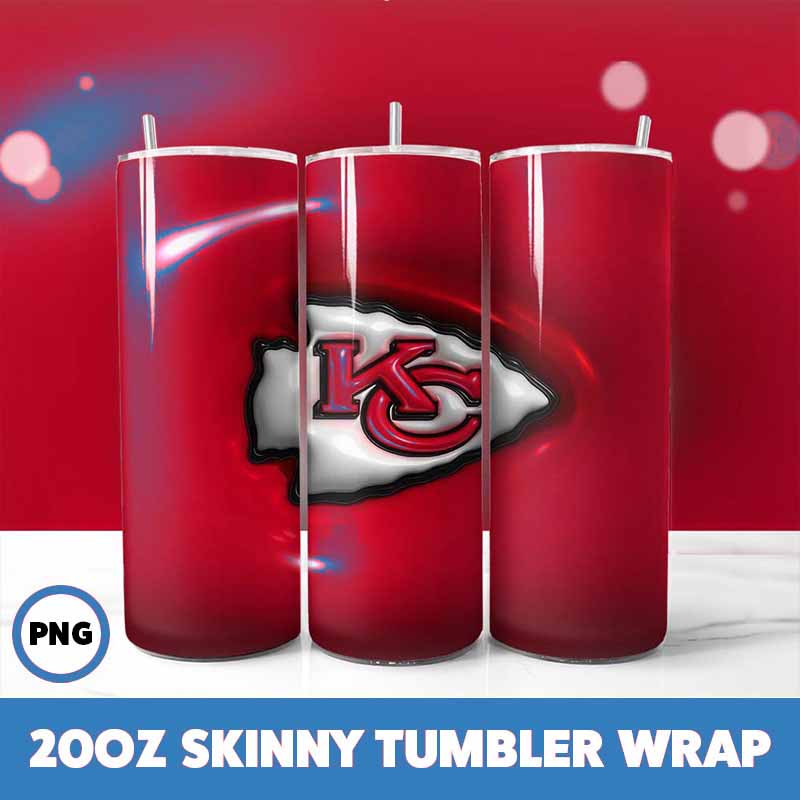 Kansas City Chiefs NFL Tumbler
  Wrap