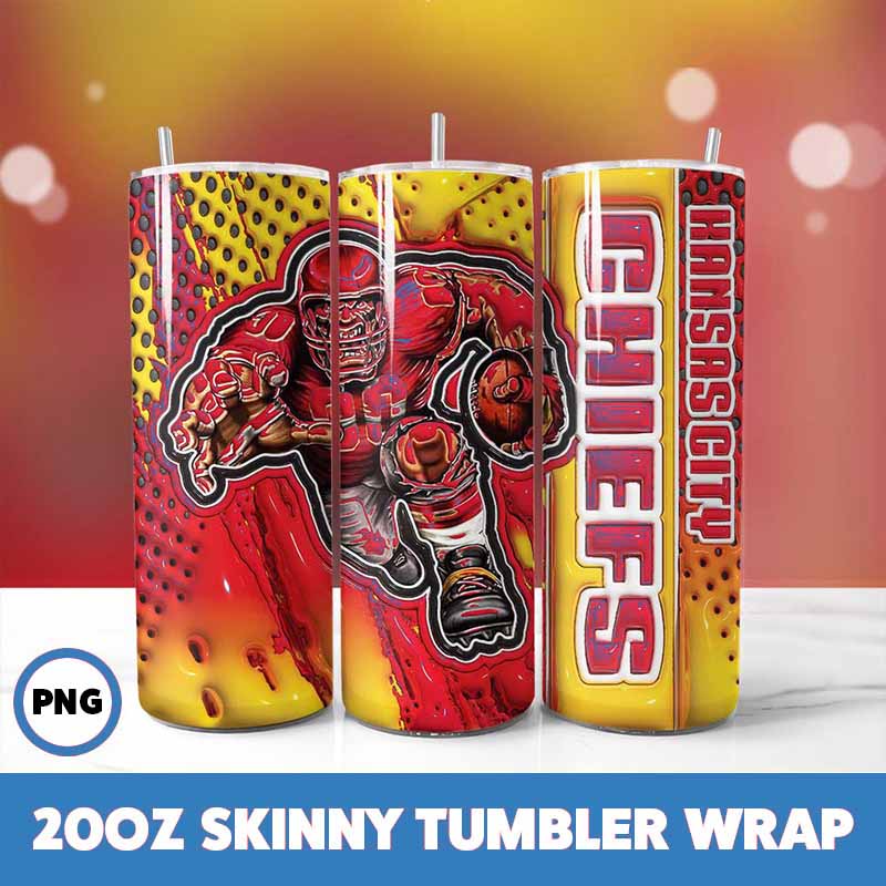 Kansas City Chiefs NFL Tumbler
  Wrap