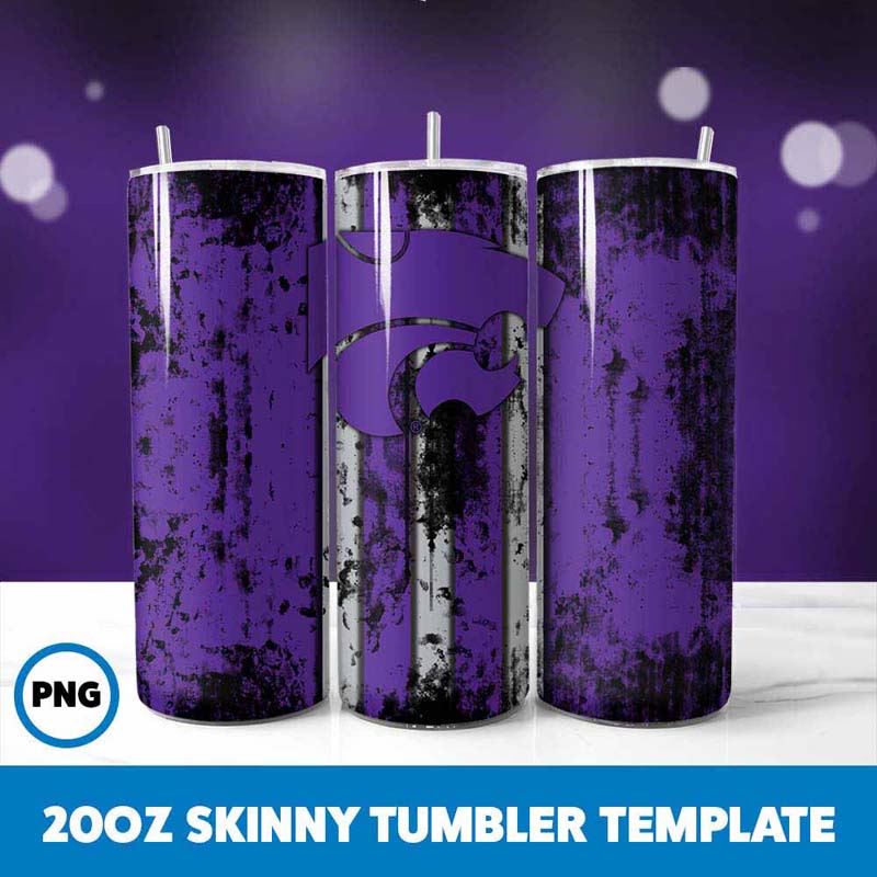 Kansas State Grunge Tumbler
Wrap