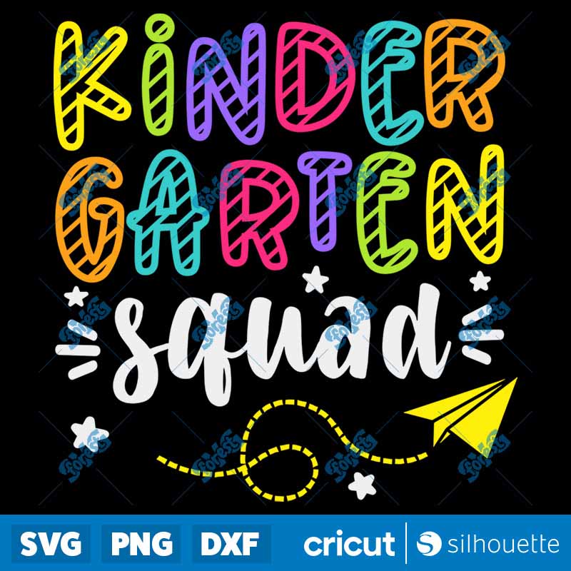 Kindergarten Squad SVG