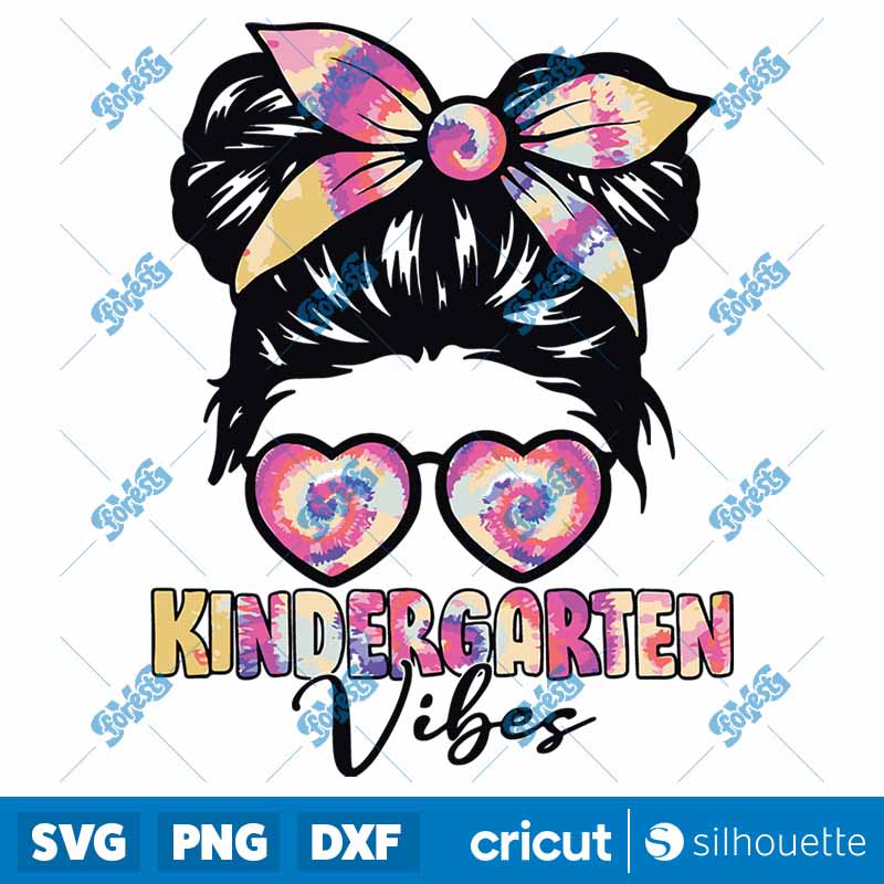 Kindergarten Vibes
Kindergarten Girls Back To School SVG