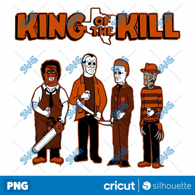 King of the Kill Halloween
Horror Hill Adult Funny Graphic PNG