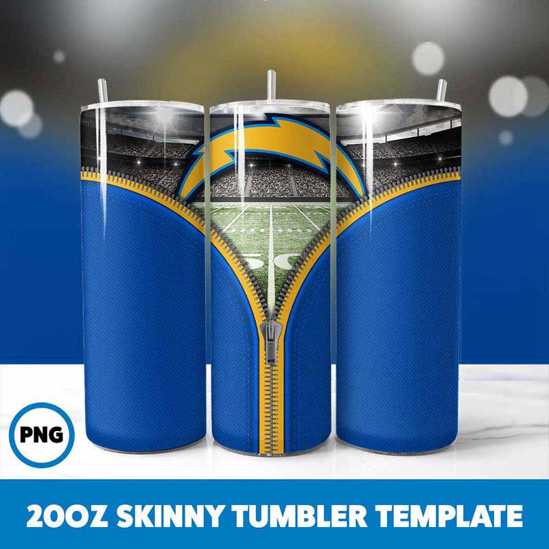 LA Chargers Zipper Tumbler
  Wrap