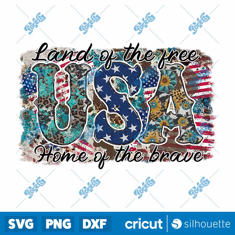 Land Of The Free Usa Home Of
  The Brave PNG