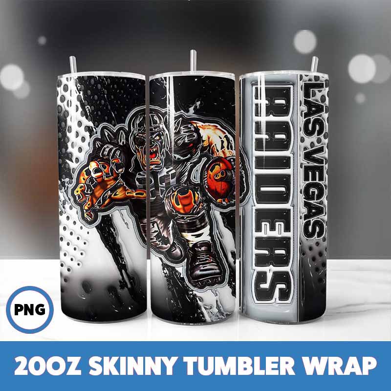 Las Vegas Raiders NFL Tumbler
  Wrap