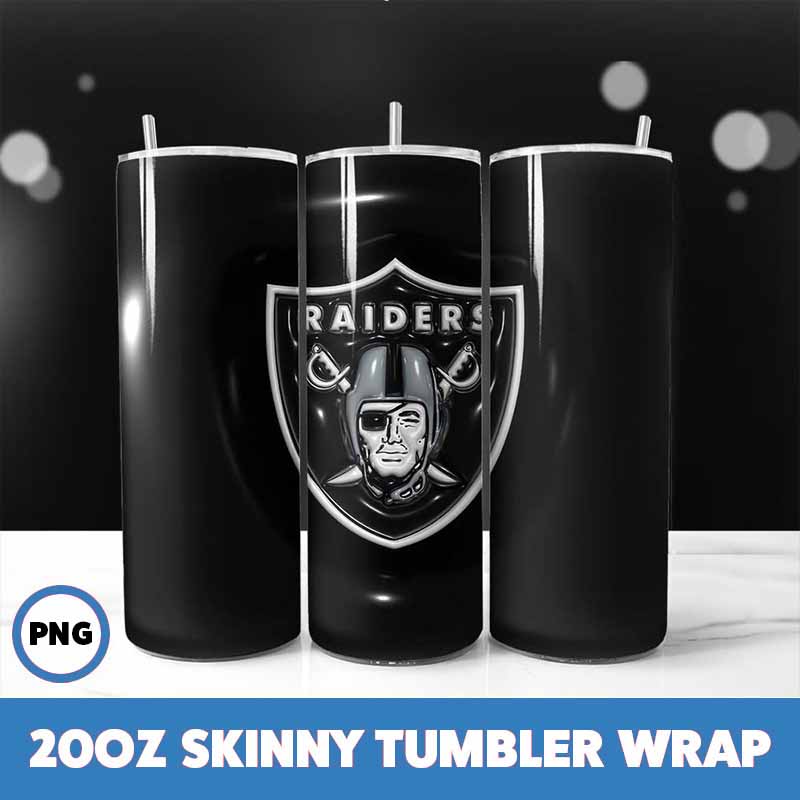 Las Vegas Raiders NFL Tumbler
  Wrap