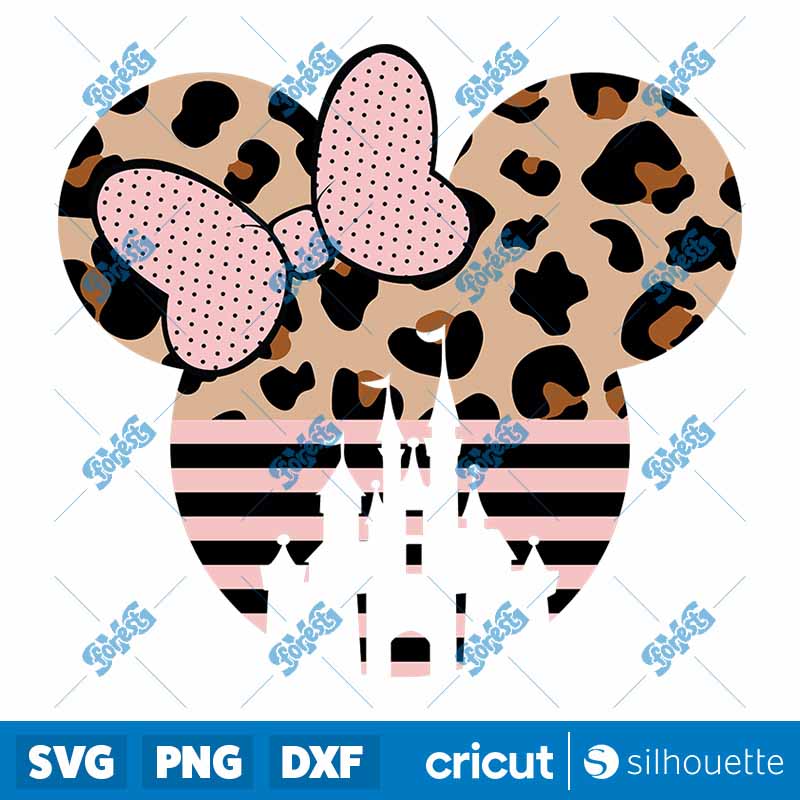 Leopard And Rose Mouse
  Vacation SVG