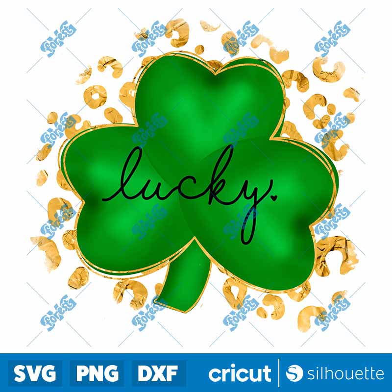 Leopard Clover St Patricks
  Design