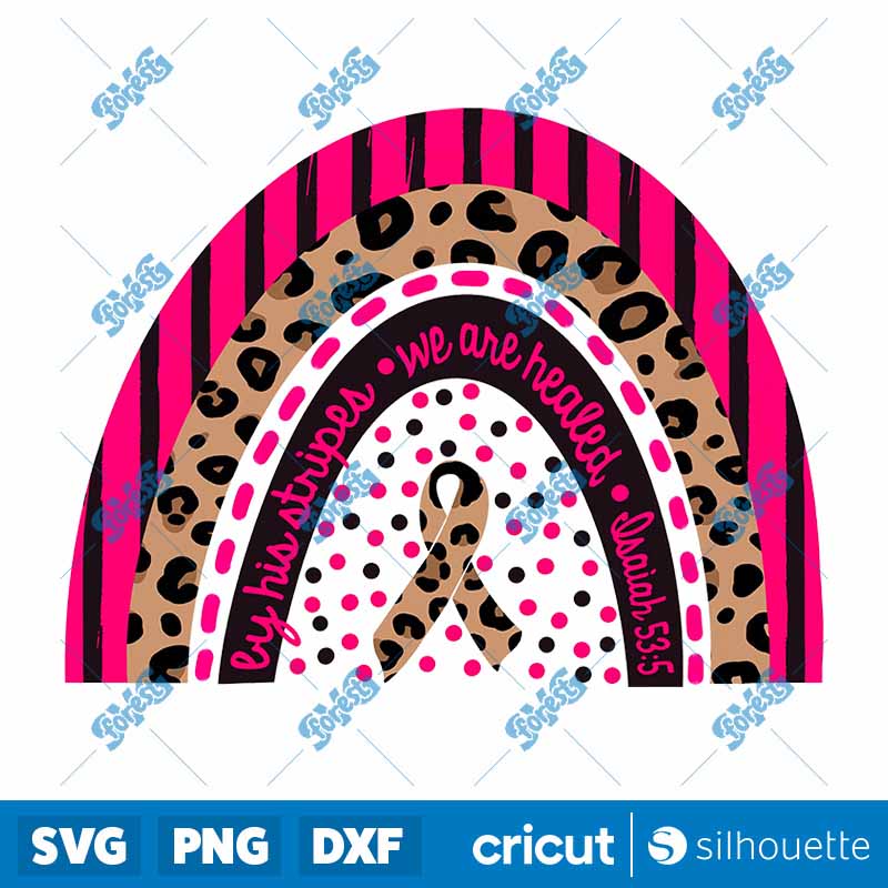 Leopard Cure Rainbow Design