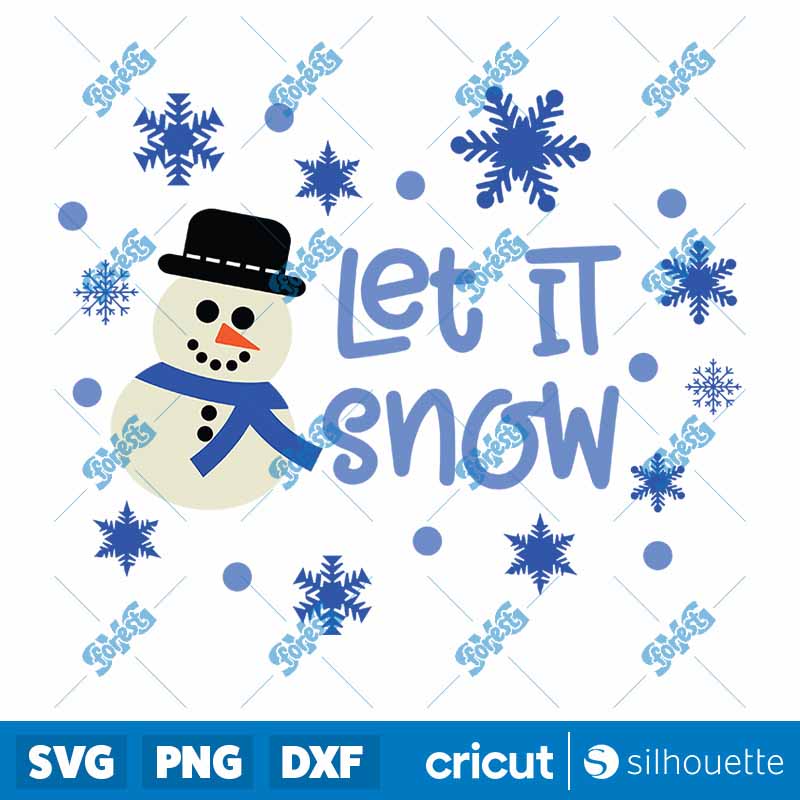 Let It Snow SVG