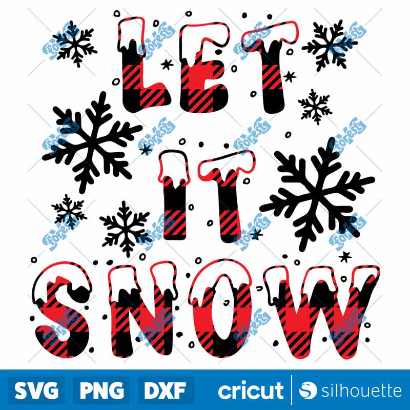 Let it Snow SVG