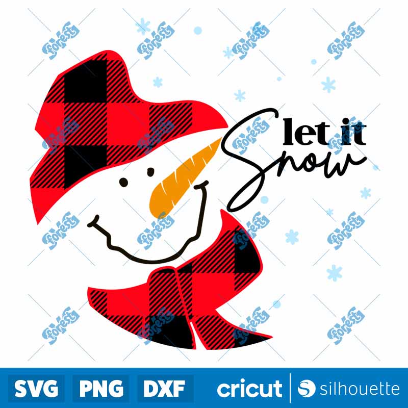 Let It Snow SVG