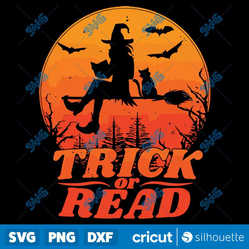 Librarian Trick Or Read
Library Halloween Party Book Lovers SVG