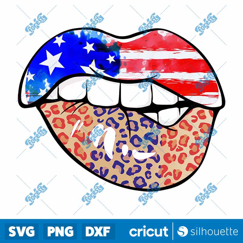 Lips America PNG