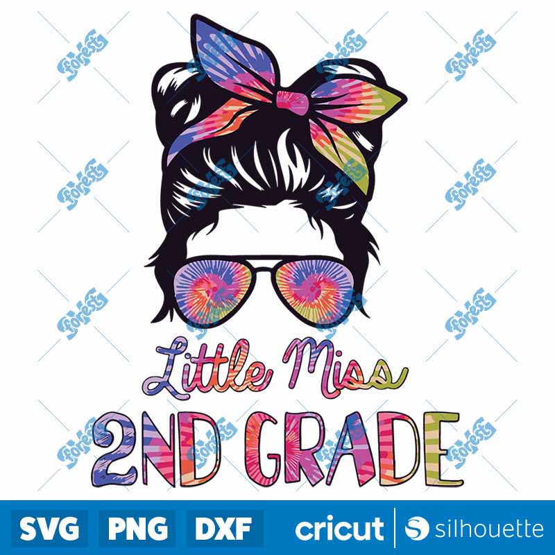 Little Miss 2nd Grade Girls
Back To School Daughter SVG