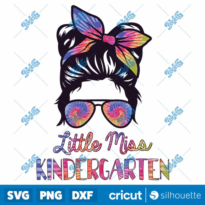 Little Miss Kindergarten Girls
Back To School Daughter SVG