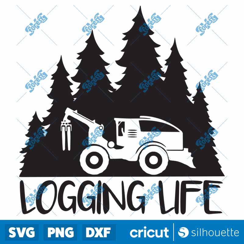 Log Skidder SVG