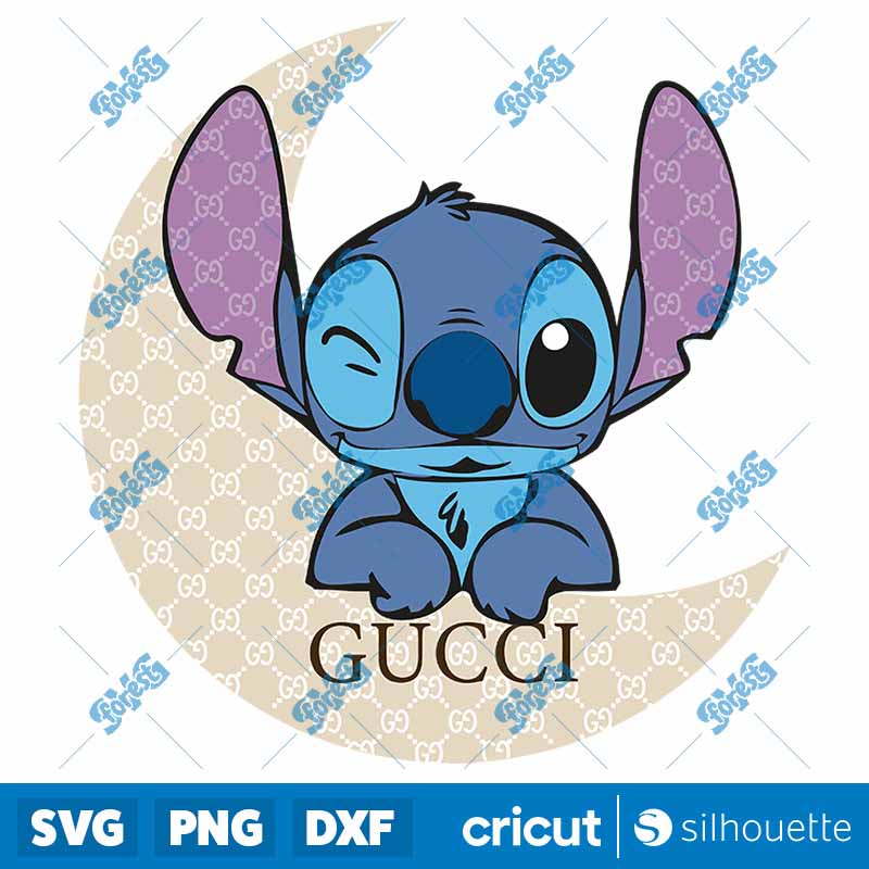 Logo Gucci Stitch Disney Brand
SVG