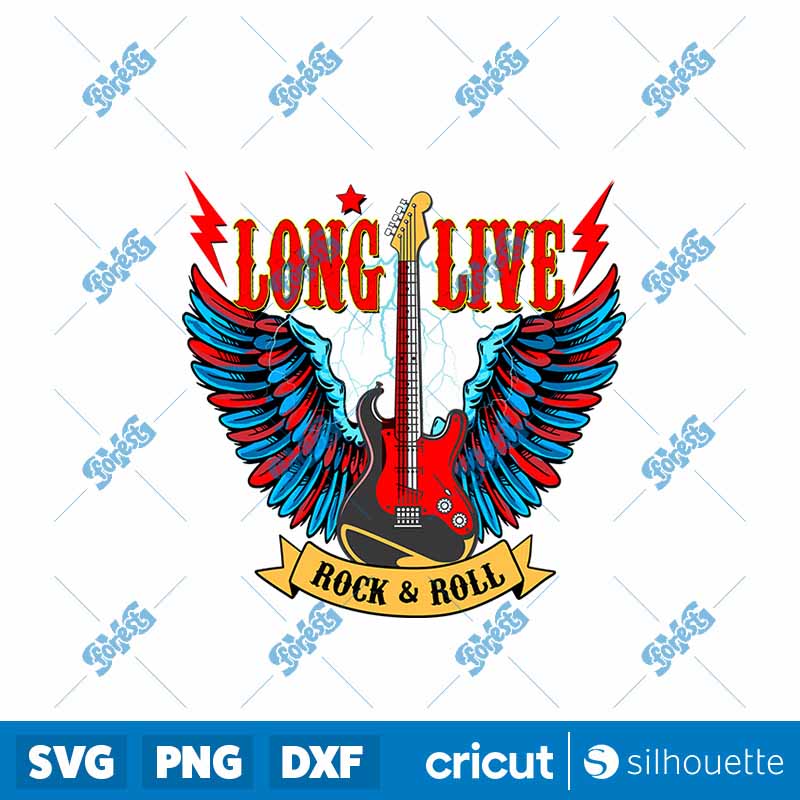 Long Live Rock & Roll PNG