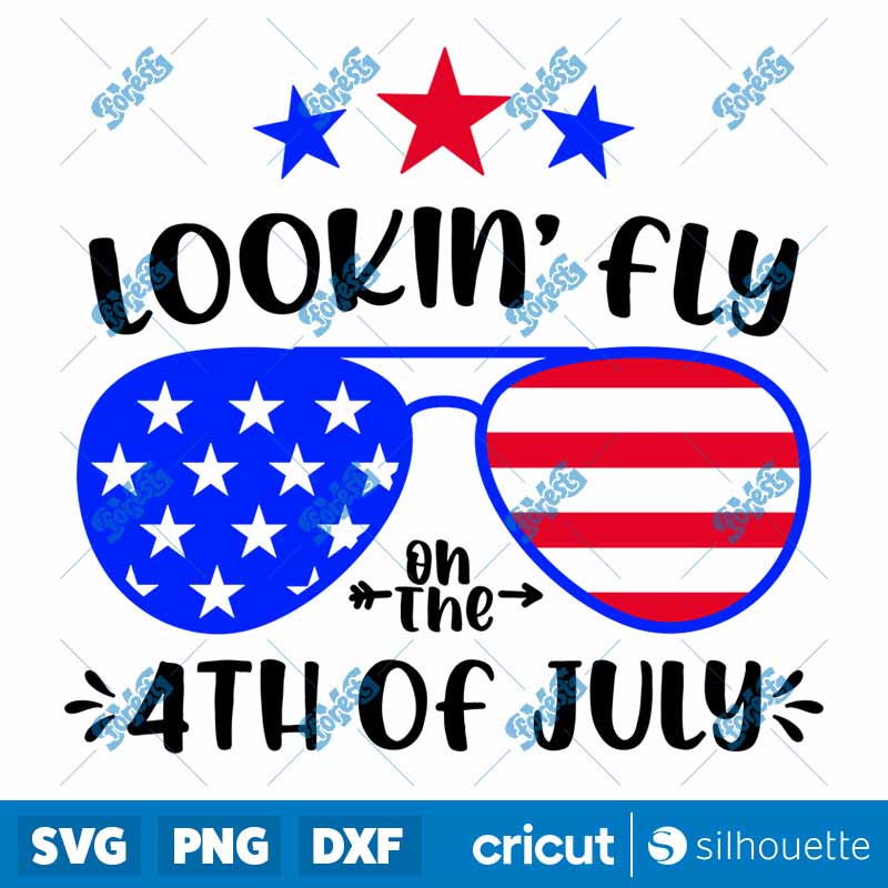 Lookin' Fly On The 4th Of July
  SVG