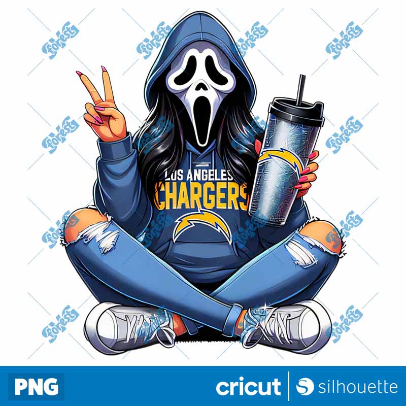 Los Angeles Chargers Movie
  Ghost Girl Football PNG