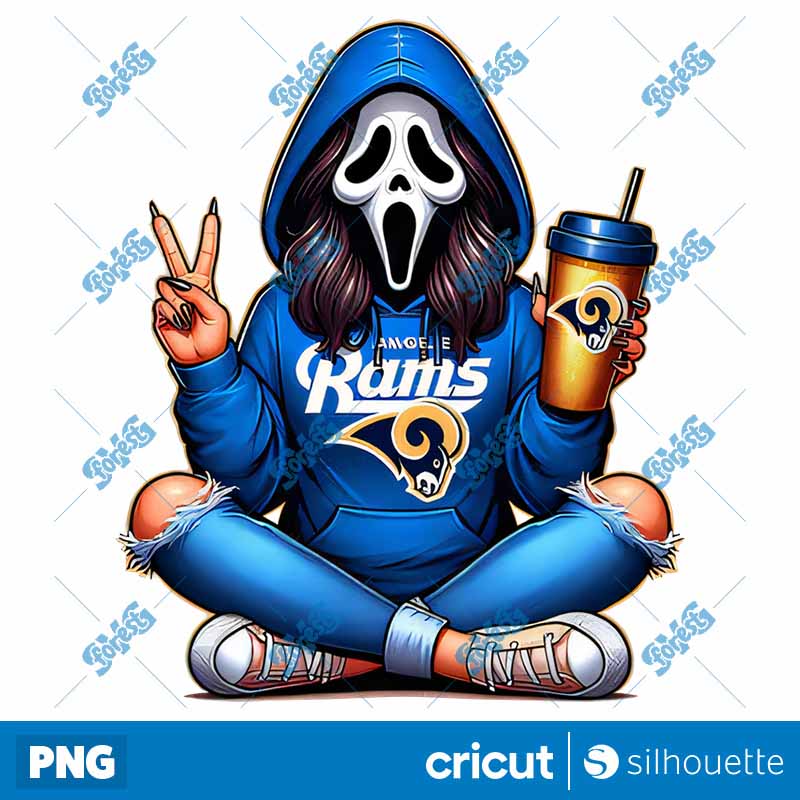 Los Angeles Rams Movie Ghost
  Girl Football PNG