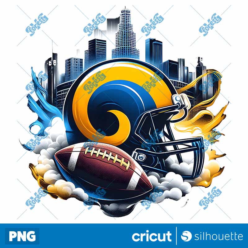 Los Angeles Rams NFL Helmet
  PNG