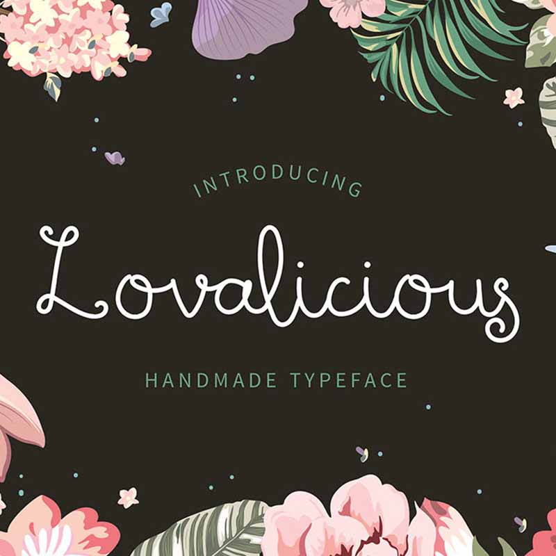 Lovalicious Font