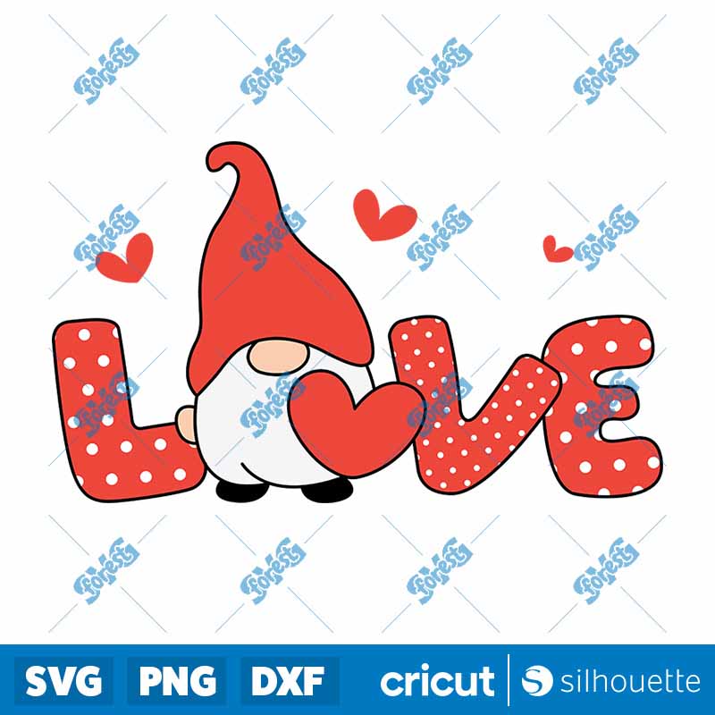 Love Gnomes SVG