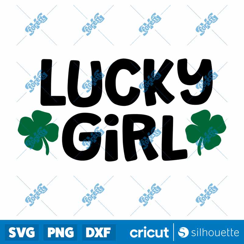 Lucky Girl SVG