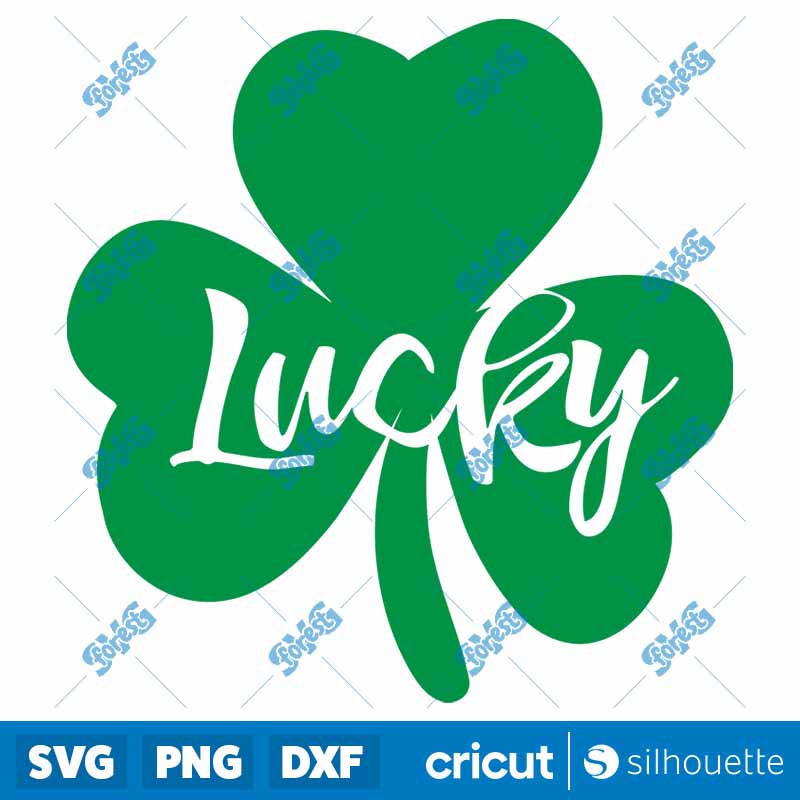 Lucky Shamrock SVG