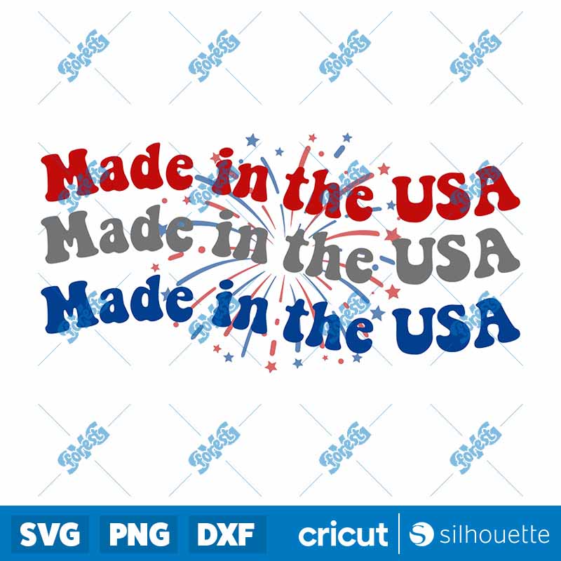 Made In The Usa Retro PNG