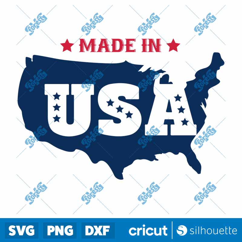 Made in USA SVG