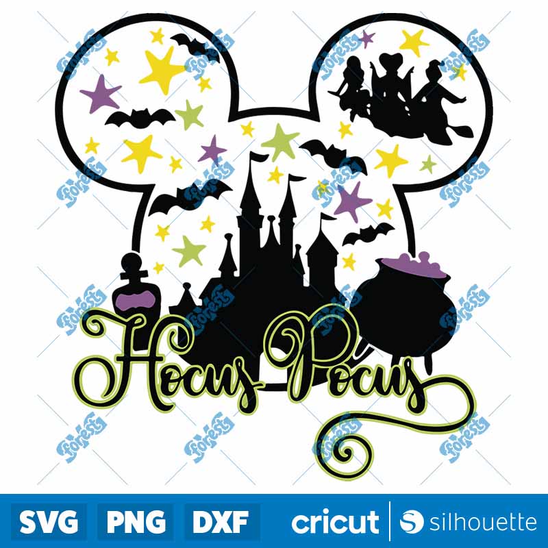 Magic Castle Hocus Pocus SVG