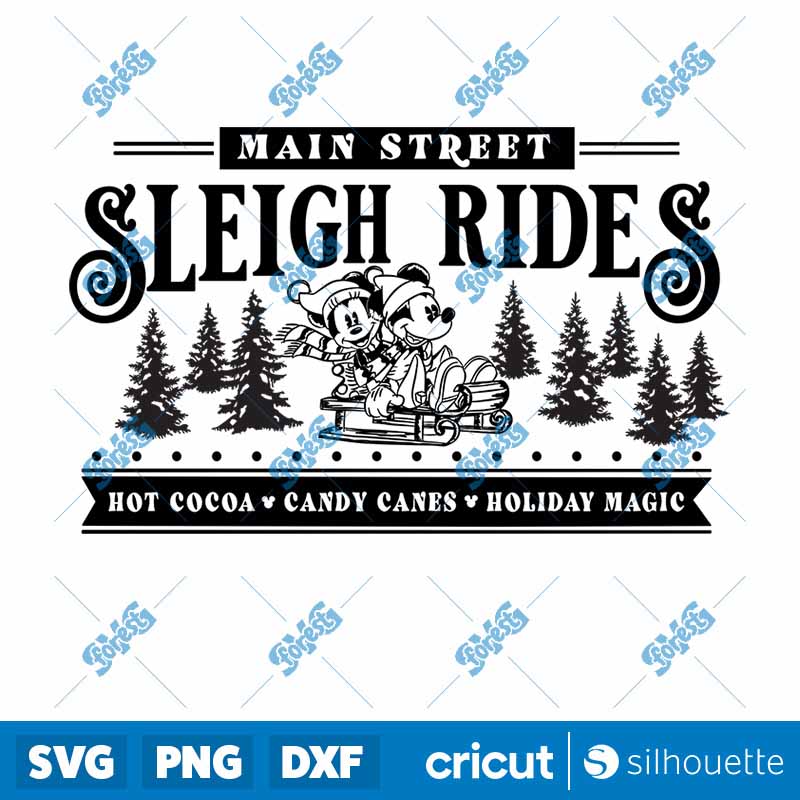 Main Street Sleigh Rides
Christmas SVG