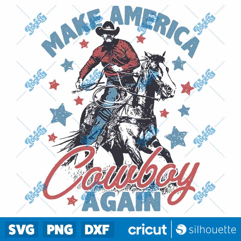 Make America Cowboy Again SVG