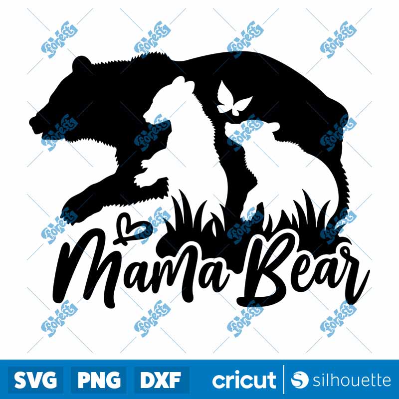 Mama Bear SVG