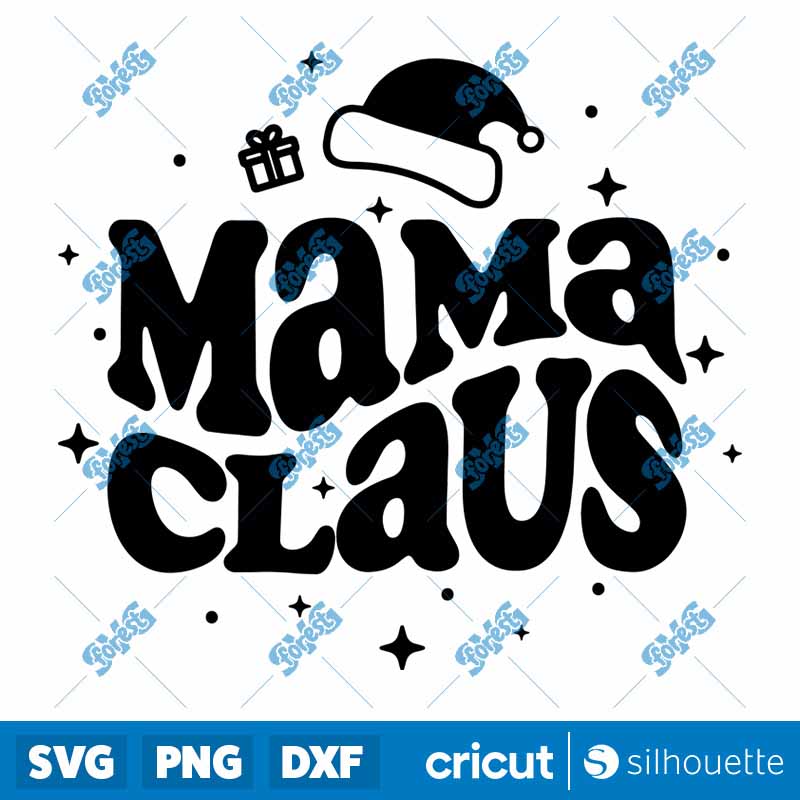 Mama Claus SVG