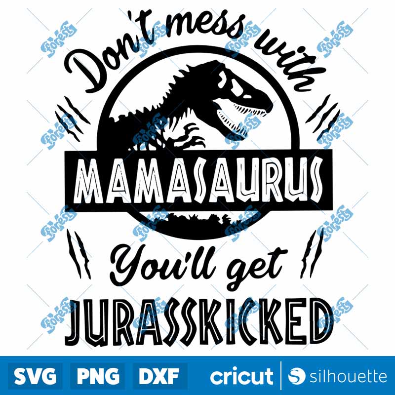 Mama Saurus SVG