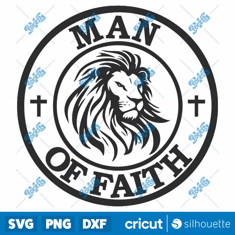 Man Of Faith SVG