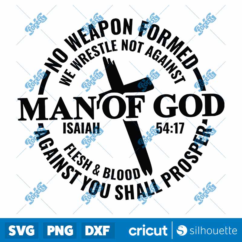 Man Of God SVG