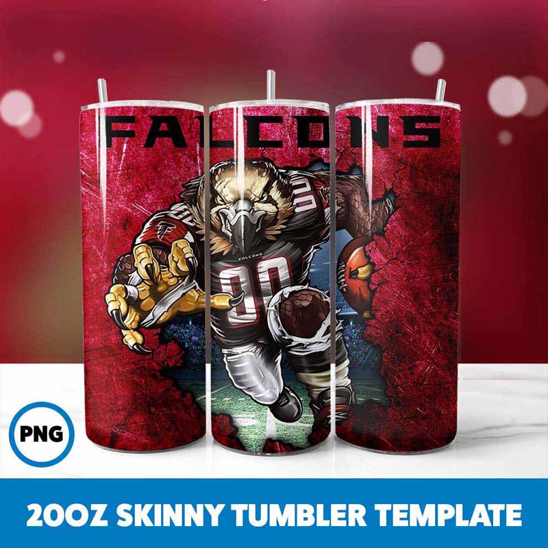 Mascot Atlanta Falcons Tumbler
  Wrap