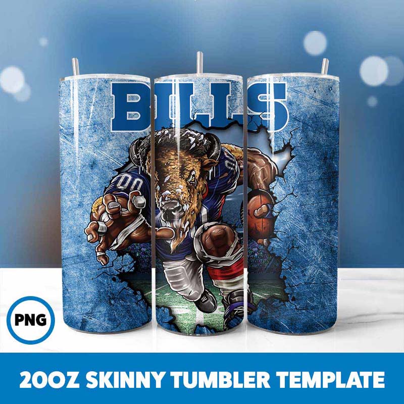 Mascot Buffalo Bills Tumbler
  Wrap